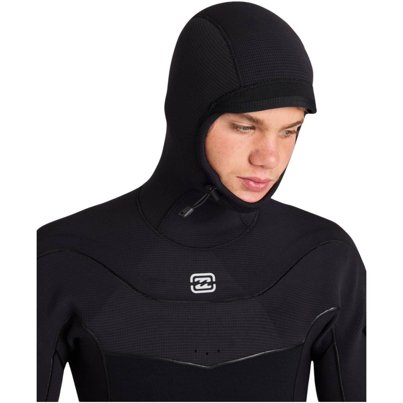 2026 Billabong Mens Furnace Ultra Gullwing 6/5mm Hooded Wetsuit ABYW200126 - Black